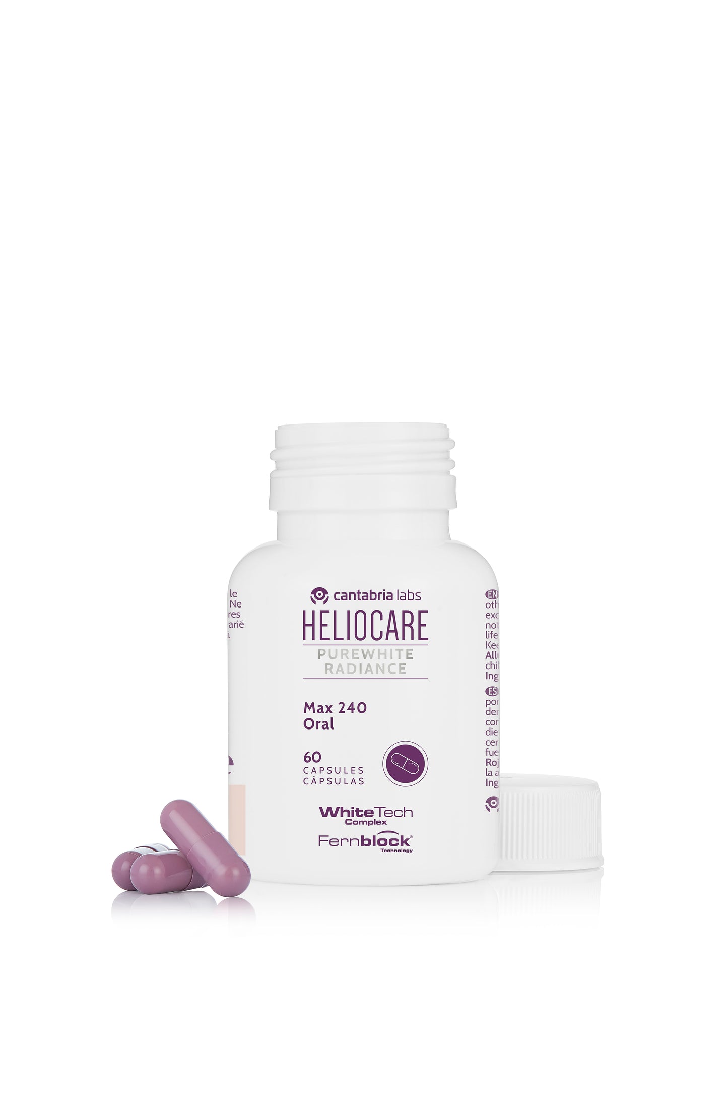 NEW Heliocare Oral Purewhite Capsules | 250mg, 60caps